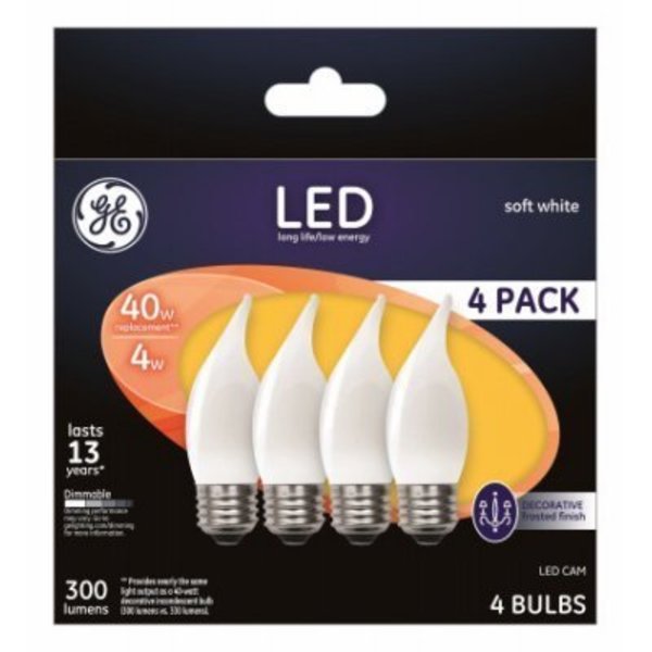 Current Ge 4Pk 3.5W Fros Bulb 37420